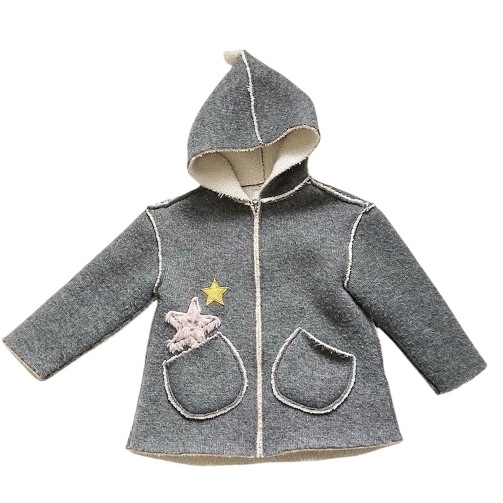 Zara sherpa jacket 3-4 years